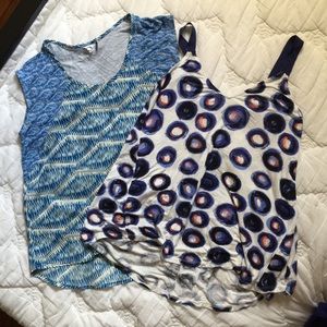 Anthropologie Akemi & Kin two top lot size xs